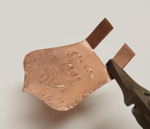 Judy Larson's Easy No Solder Hinges - , General Education, , bend the metal